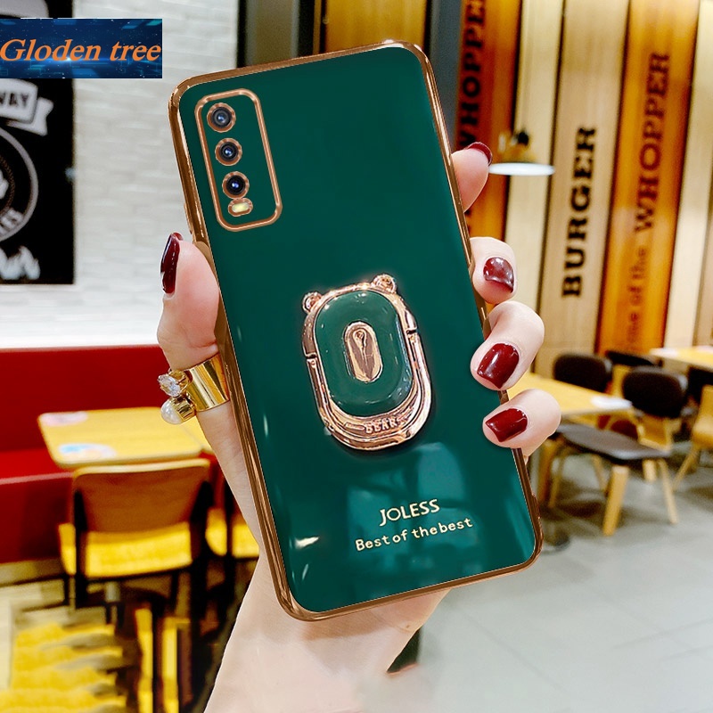 Ốp Lưng Phong Cách Cô Gái Kẹo Cho Vivo Y20 2021 Y20A Y20S Y20i Y20S G Y12S 2021 Y12A Vỏ Bảo Vệ camer