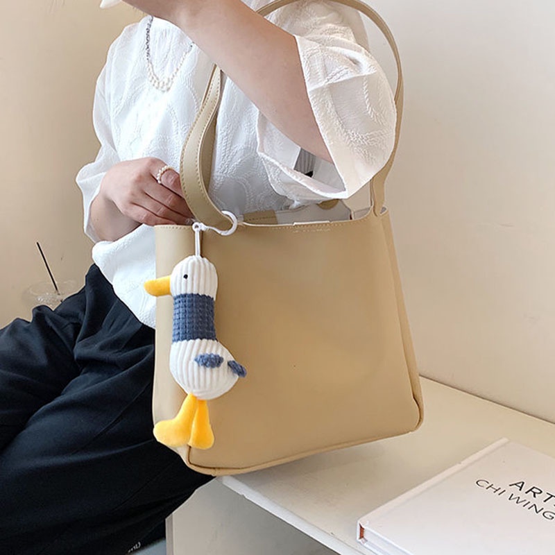 Túi đeo vai IELGY sức chứa lớn phong cách thời trang đơn giản cho nữ