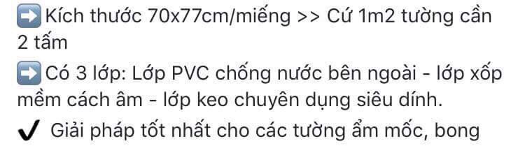 MIẾNG DÁN TƯỜNG CÁCH ÂM | BigBuy360 - bigbuy360.vn