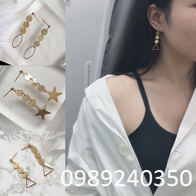Khuyên Tai, Hoa Tai Nữ Đẹp, Trẻ Trung, Phong Cách Hàn Quốc