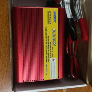 [CHẤT LƯỢNG]Đổi Điện 12V sang 220V  Suoer - SFA-600A ( CHỐNG NGƯỢC CỰC)
