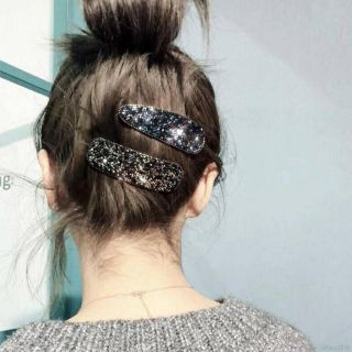 (Sẵn hàng) Kẹp Tóc Idol Nạm Đá