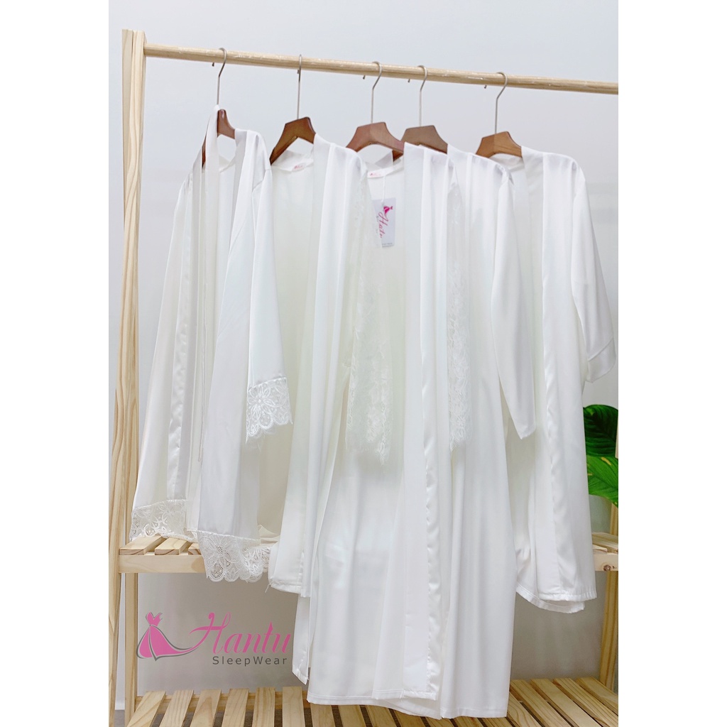 Áo choàng chụp hình phóng sự cô dâu Hantu Sleepwear