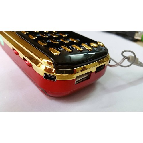 Loa nghe nhạc usb, thẻ nhớ CARAVEN CR-853 3 pin siêu trâu