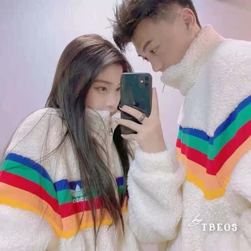 BÁN SỈ ÁO KHOÁC LÔNG Đ.A.S PHỐI SỌC CHO NỮ | BigBuy360 - bigbuy360.vn