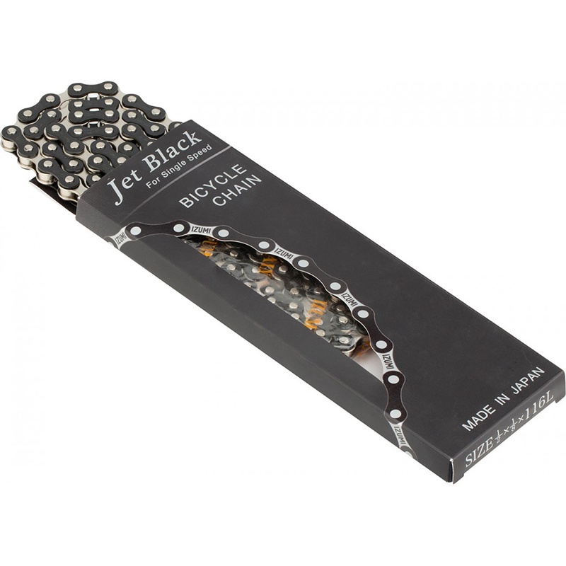 Nhật Bản IZUMI Jet Black Sprocket Xe đạp Track Single Speed Fixed Gear Free Wheel Xe đạp leo núi Chain Fixed Sprocket