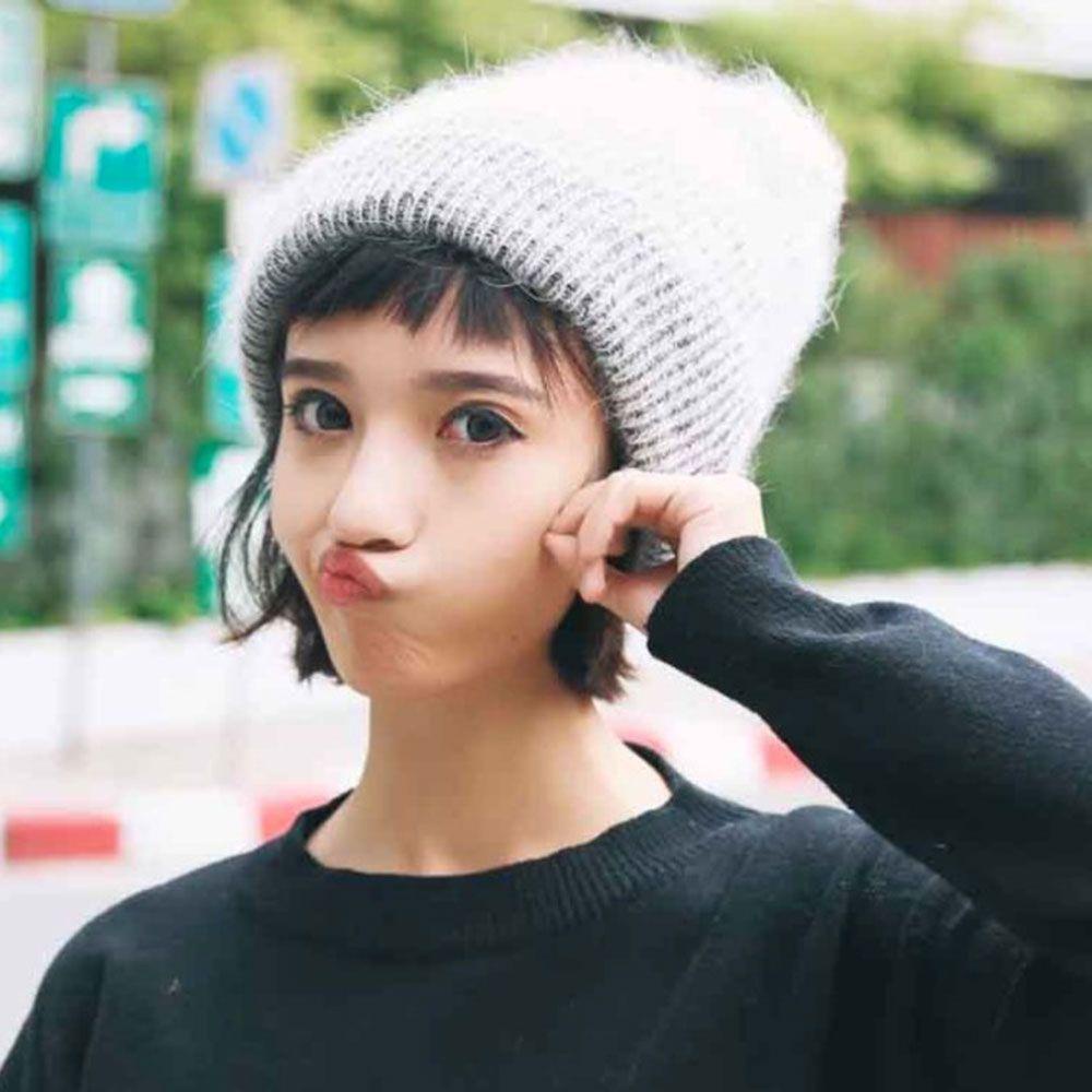 Mũ Len Tai Thỏ Giữ Ấm Mùa Đông