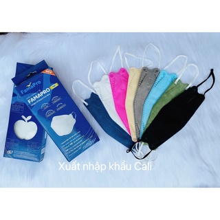 Combo 5 hộp khẩu trang kf94 Famapro 4D cao cấp tiêu chuẩn Hàn Quốc/khẩu trang kf94 famapro