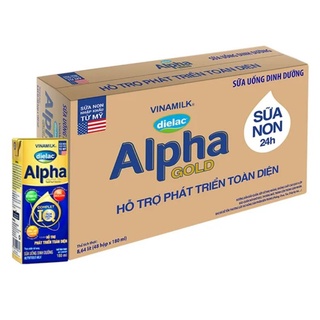 Sữa bột pha sẵn Dielac Alpha Gold 180ml (1 48 hộp)