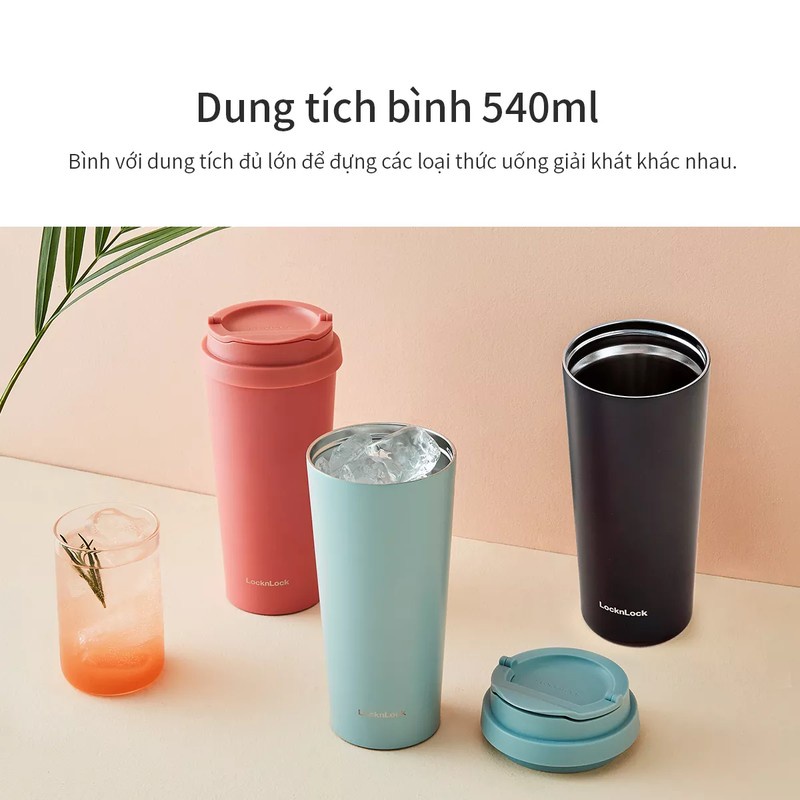 Bình giữ nhiệt Lock&amp;Lock New Clip Tumbler 540ml LHC4279 p3hstore