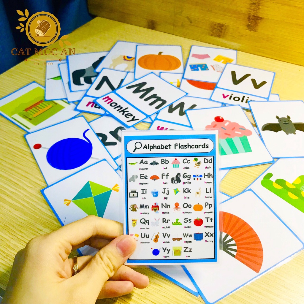 MINI ALPHABET FLASHCARDS