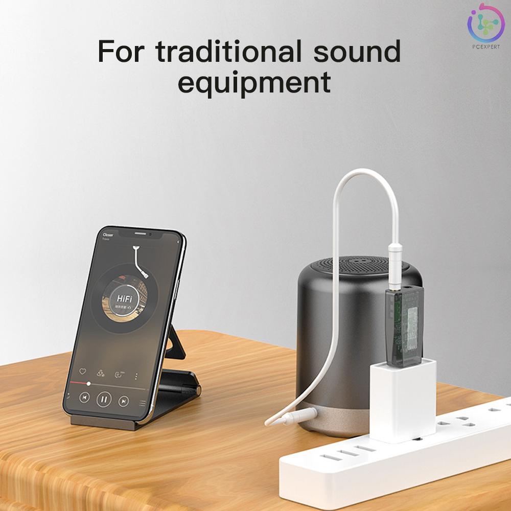 Thiết Bị Thu Phát Âm Thanh Bt-Tx5 2 Trong 1 Bt 5.0 Cổng Aux Usb Không Dây 3.5mm Cho Tv / Pc / Xe Hơi | BigBuy360 - bigbuy360.vn