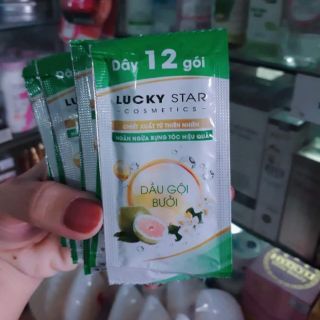 Combo 30Dây Dầu gội bưởi lucky star