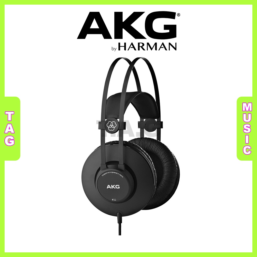 Tai nghe phòng thu AKG K52 thiết bị kiểm âm cao cấp chính hãng Austria (Áo)