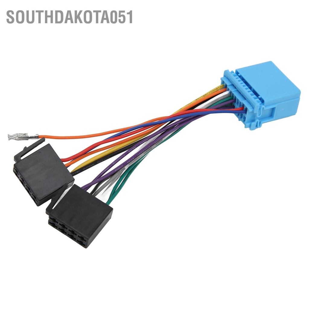 Southdakota051 Speaker Connector ISO Radio Install Wire Harness Adapter Kit Replacement for Suzuki