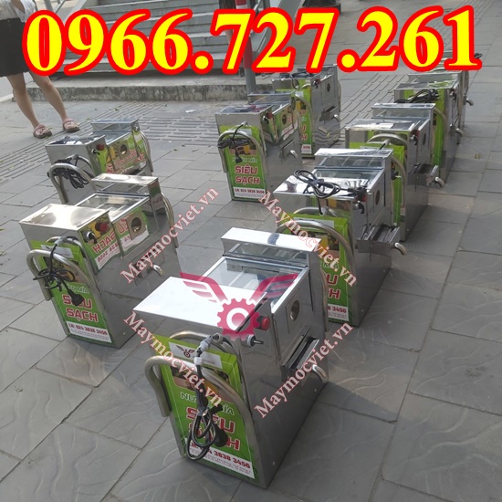 Máy ép nước mía mini để bàn ép siêu sạch 1 lần