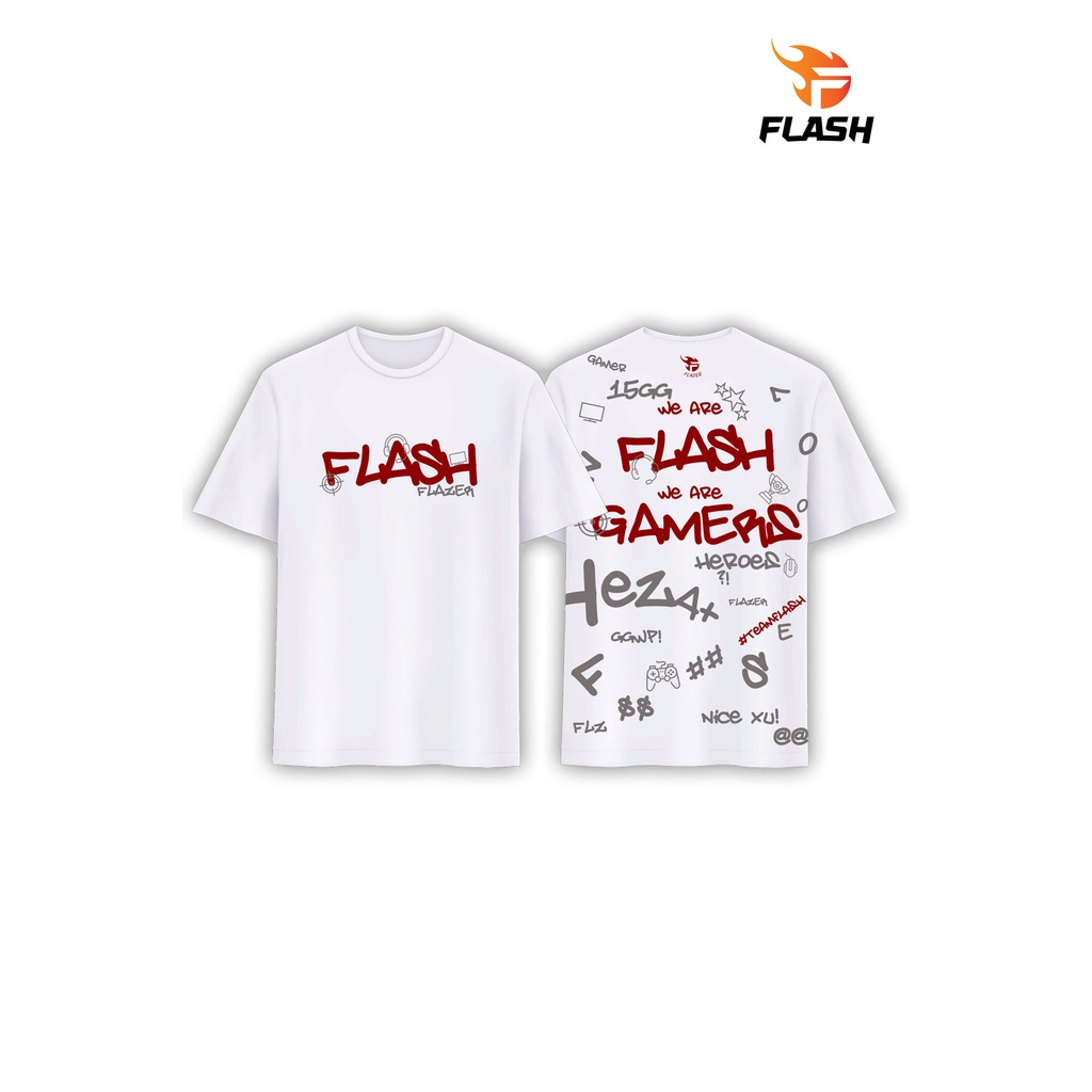 ÁO THUN - FLASH GAMER ICON TEE TEAM FLASH