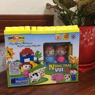 Lego lắp ghép nông trại vui vẻ