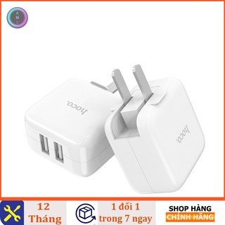 Củ sạc Nhanh Fast Charging -2 Cổng USB 2A Hoco C54 -BH 12 tháng