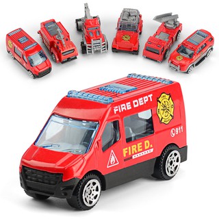 Mô Hình Xe Cứu Hỏa Đồ Chơi Cho Bé