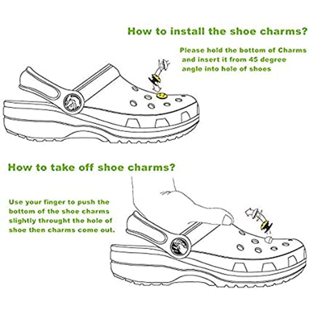 .Phụ Kiện Trang Trí Giày Hình Đôi Giày X Dịp Giáng Sinh Dễ Thương