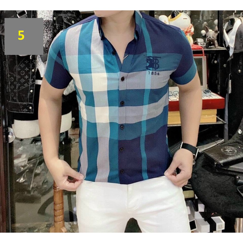 ÁO SƠ MI NAM VẢI KATE LỤA_BB01
