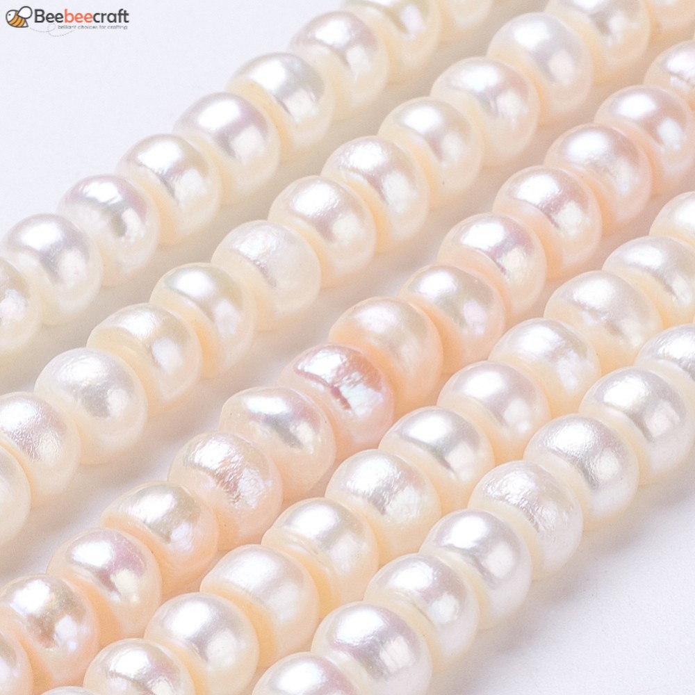 Chuỗi Hạt Ngọc Trai Tự Nhiên 1 Sợi Dùng Làm Trang Sức