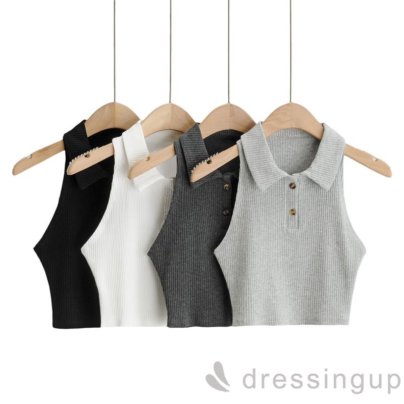 Áo Sát Nách Màu Trơn Thiết Kế Quyến Rũ Cho Nữ | BigBuy360 - bigbuy360.vn