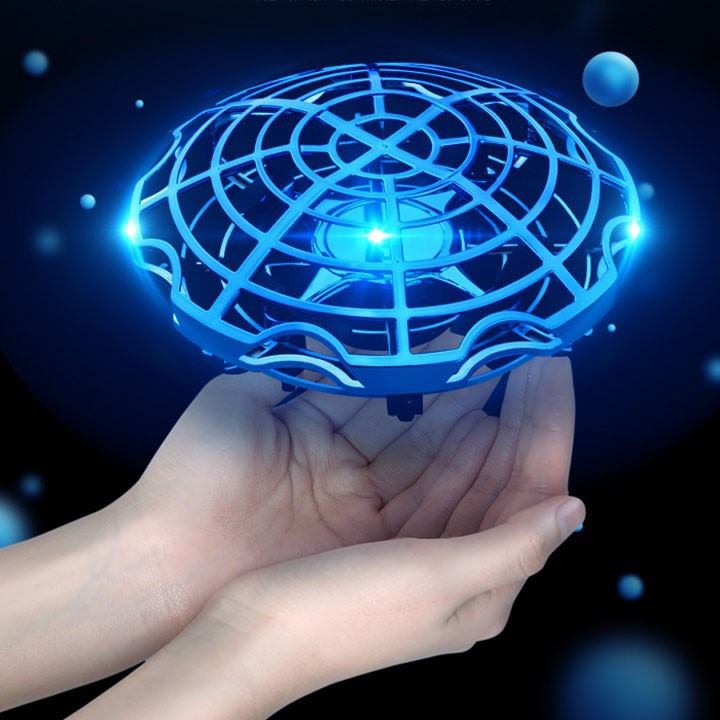 ĐỒ CHƠI ĐĨA BAY CẢM ỨNG THÔNG MINH UFO TỰ ĐIỀU KHIỂN. ĐĨA BAY THÔNG MINH INTERACTIVE AIRCRAFT