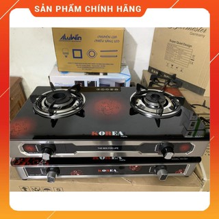 Bếp ga hồng ngoại kính cường lực KR -G4Y MÂM hợp kim