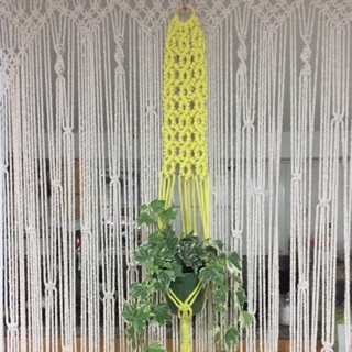 Dây treo chậu cây macrame