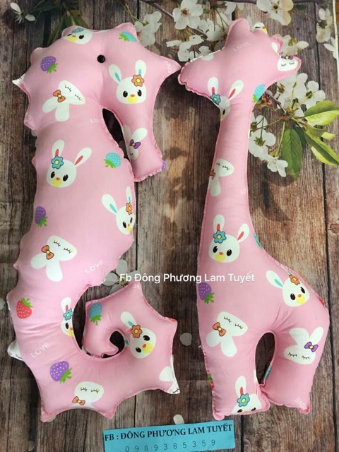 Set hươu và cá ngựa cắt sẵn 80k 2 con 60cm