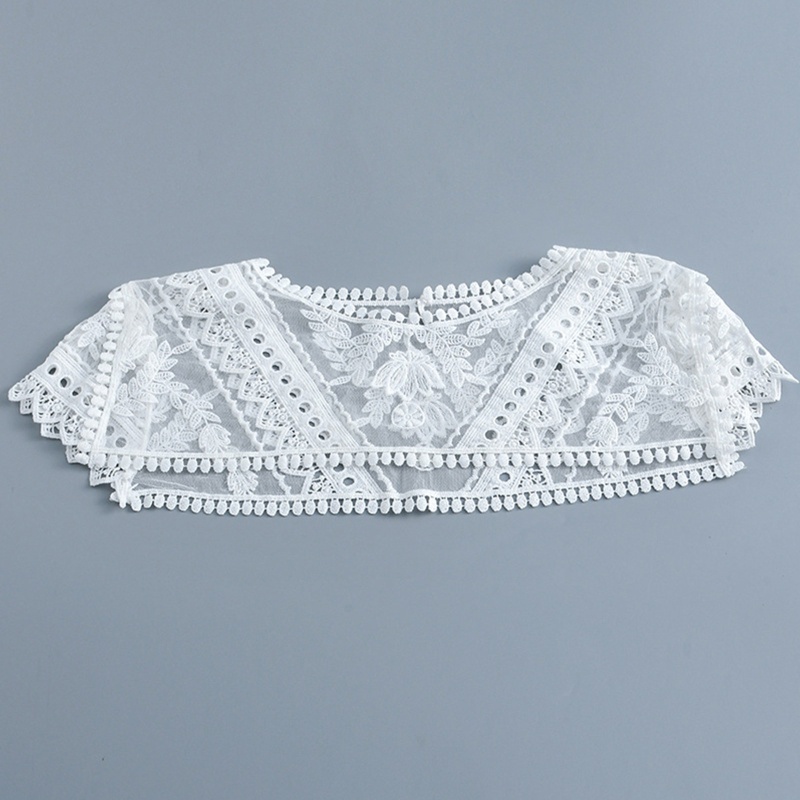 Khăn Choàng Cổ Ren Rỗng Chống Nắng May Đầm Cưới Mùa Hè