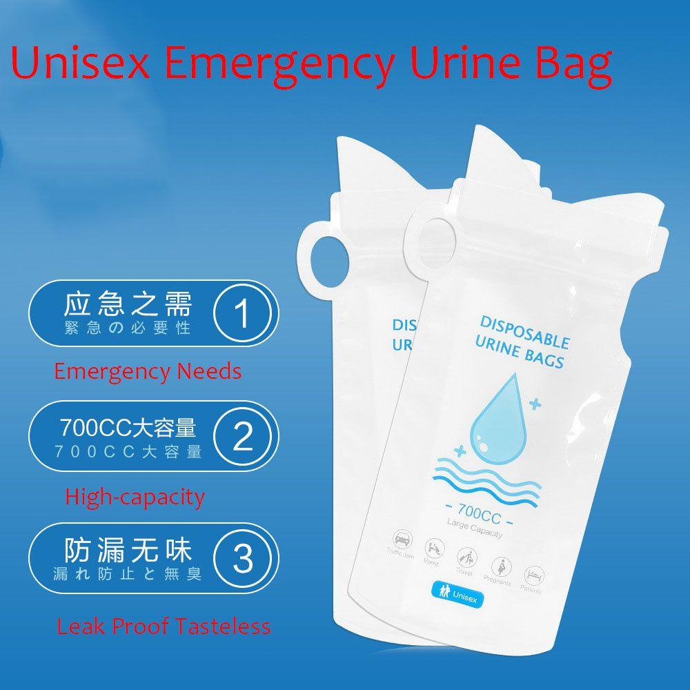 Túi Đi Vệ Sinh Khẩn Cấp 700Ml Di Động Mini Tiện Dụng Mang Theo Du Lịch