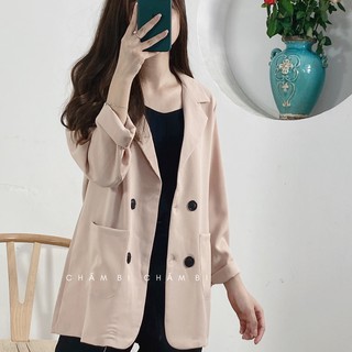 Áo Blazer Vest Nữ Khoác Ngoài Dài Tay Nhiều Màu Kiểu Dáng Trẻ Trung - A82
