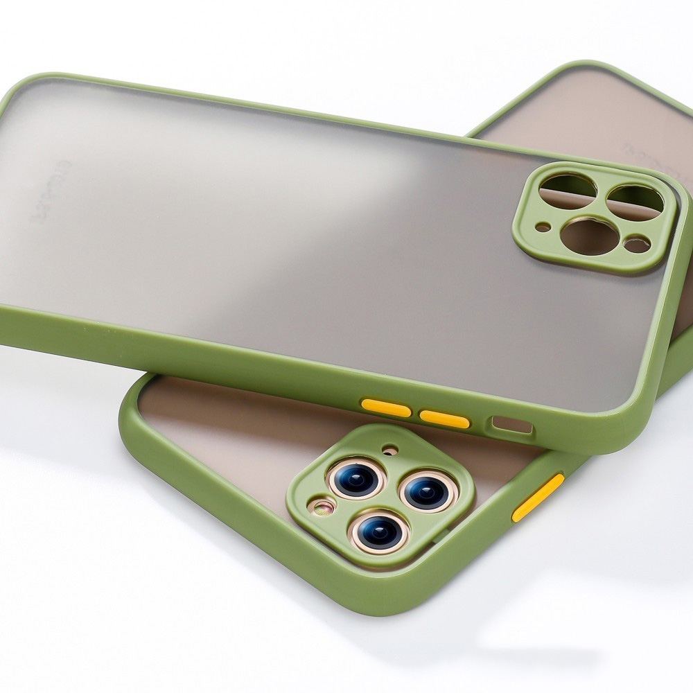 Ốp điện thoại TPU trong mềm mặt nhám kết hợp bảo vệ camera thiết kế đơn giản cho iPhone 11 Pro Max X XS Max  8 7 Plus | BigBuy360 - bigbuy360.vn