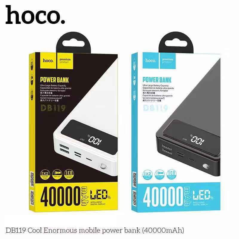 Pin Sạc Dự Phòng Dung Lượng 40000mAh chính hãng Hoco DB119