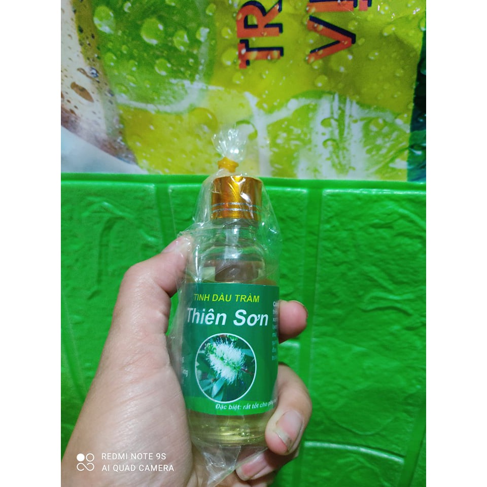 Tinh dầu tràm Huế nguyên chất 100% Thiên Sơn Lọ 50ml ( Tên tuổi làm nên thương hiệu )