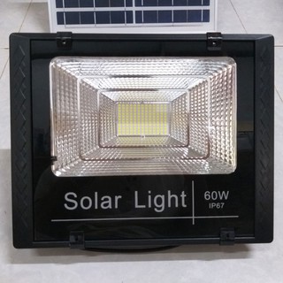 Đèn led pha năng lượng mặt trời 60w
