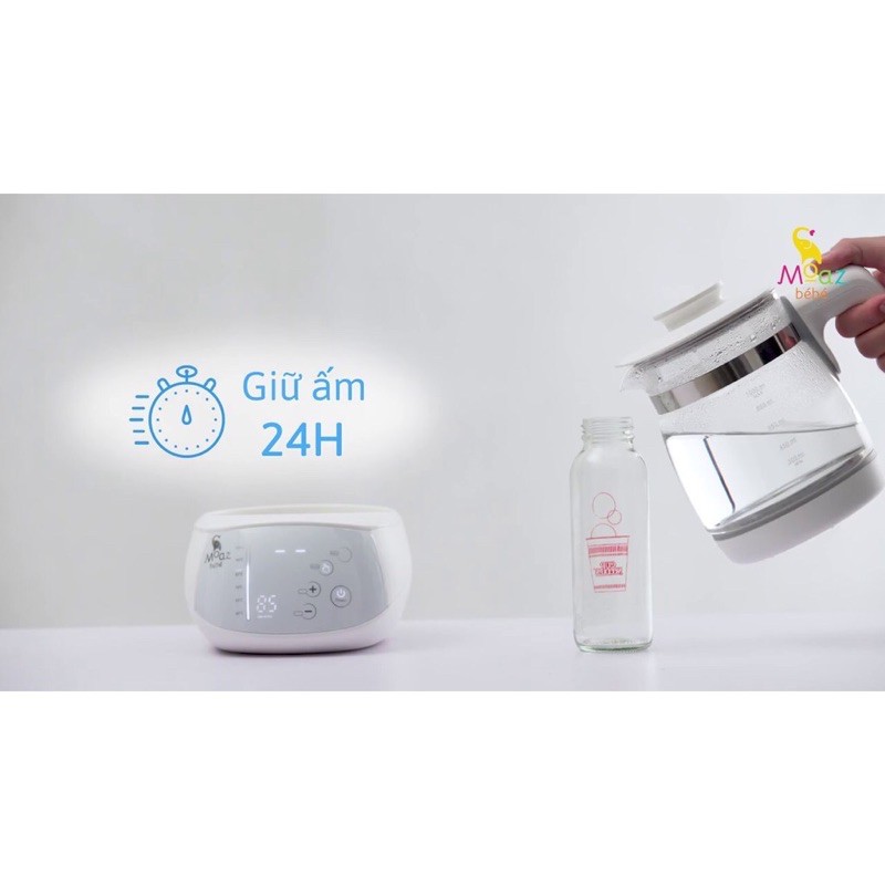 BÌNH ĐUN NƯỚC ĐIỀU CHỈNH NHIỆT ĐỘ PHA SỮA MOAZ BEBE MB002