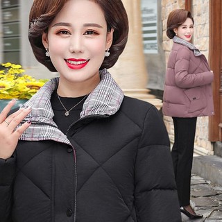 Áo Khoác 2019 Mới Mùa Đông Nữ Trung Niên Thời Trang Lông hàng Quảng Châu
