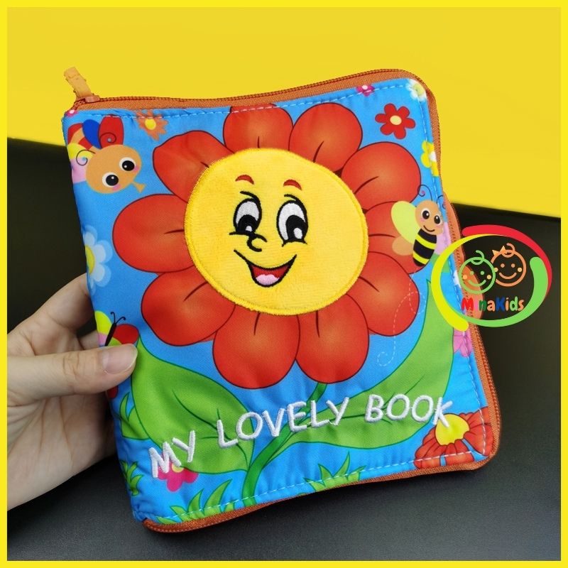 Sách Vải My Lovely Book Luyện Kỹ Năng Cho Bé SV49