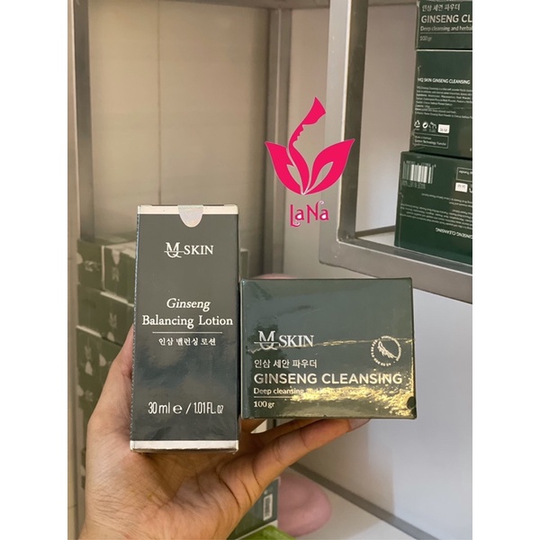 Combo bột rửa mặt + bb cream tái tạo da mqskin