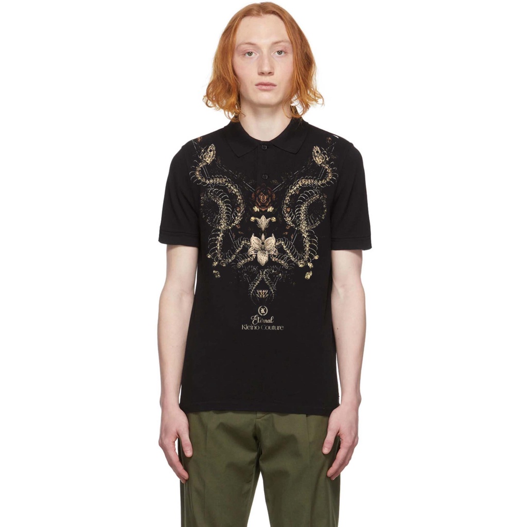 ÁO NGẮN TAY CÓ CỔ SNAKE SKULL POLO