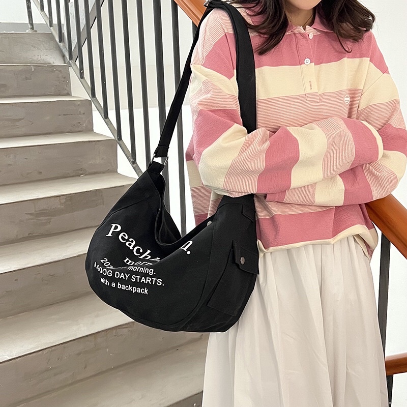 Túi Peachrees size trung (có sẵn+hình thật)