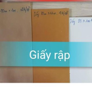 Giấy để vẽ rập loại mỏng, dày vừa - 20 tờ
