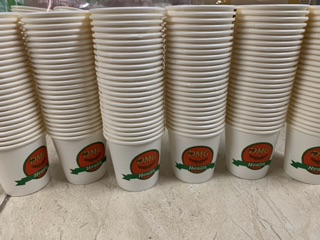 Ly giấy,cốc giấy dùng 1 lần bịch 50c(200-260ml) 7oz-9oz