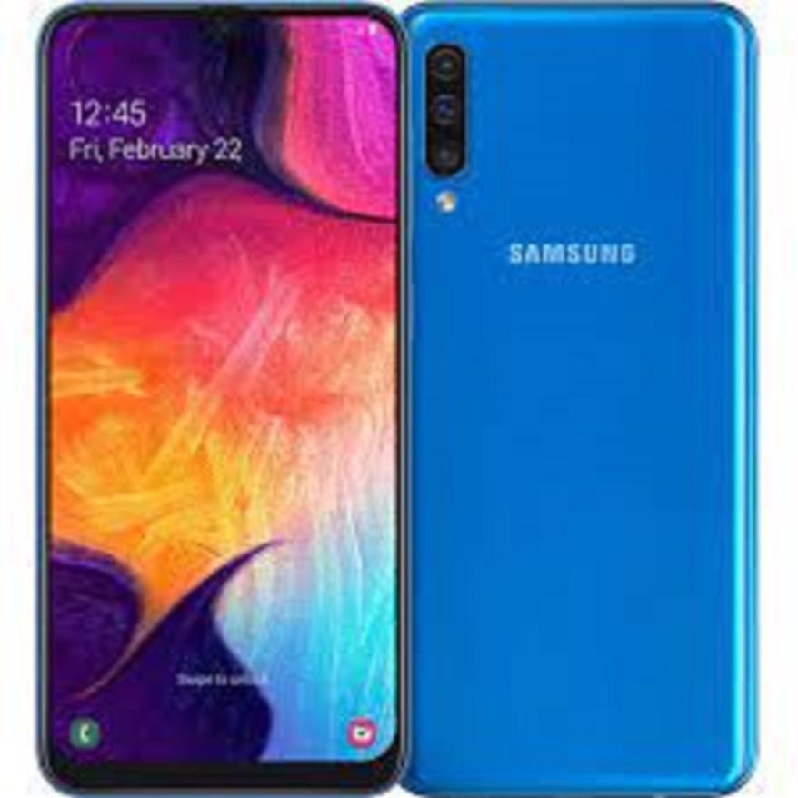 điện thoại Samsung Galaxy A50 Chính Hãng 2sim, ram 6G rom 128G, Camera siêu nét, Làm Tiktok Youtube Zalo chất - BCC 06