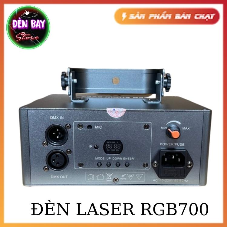 Đèn Laser RGB 700 Công Nghệ 3D, Quét tia, Chiếu hình, Hoạt hình Nhiều Màu Dùng Cho Phòng Karaoke, Sân Khấu