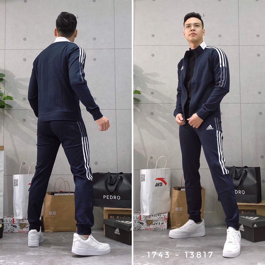 Bộ thu đông thể thao nam cao cấp bigsize kéo khóa xuất khẩu BSU 039 - 1743